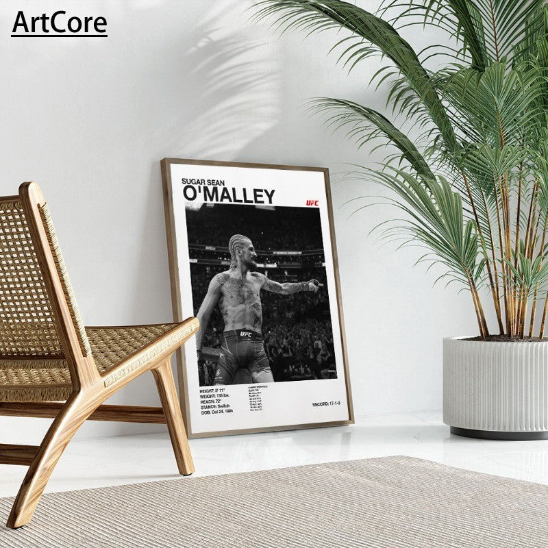 U-Ultimate Fighting Championship Ufc Poster Canvas Home Decor