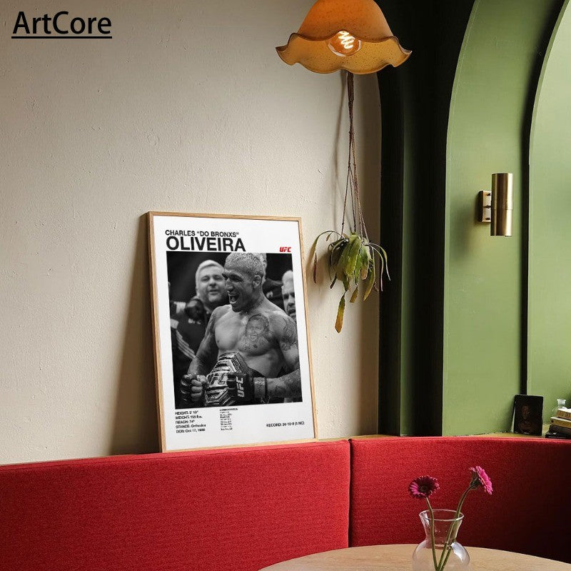 U-Ultimate Fighting Championship Ufc Poster Canvas Home Decor