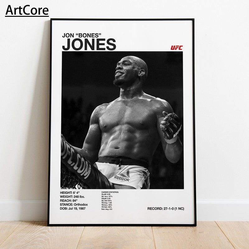 U-Ultimate Fighting Championship Ufc Poster Canvas Home Decor