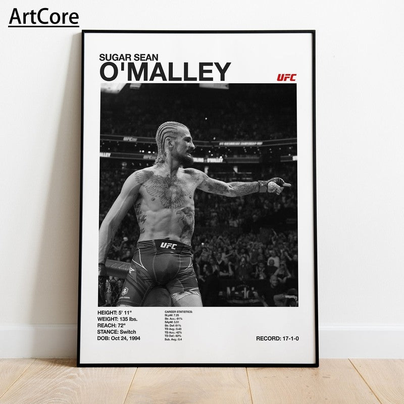 U-Ultimate Fighting Championship Ufc Poster Canvas Home Decor
