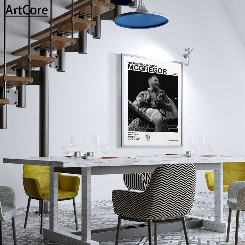 U-Ultimate Fighting Championship Ufc Poster Canvas Home Decor
